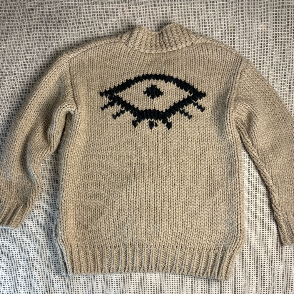 Jackson Rowe Beige Knit Cardigan